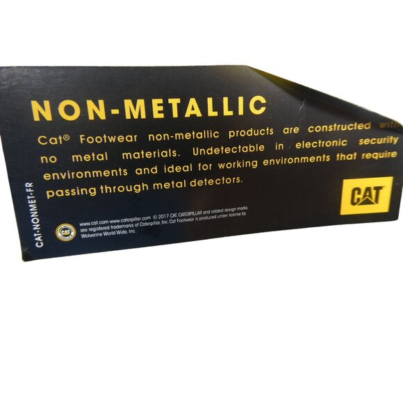 CAT Non-Metallic Composite Toe Work Sneakers Men's Size 13 - Picture 8 of 13